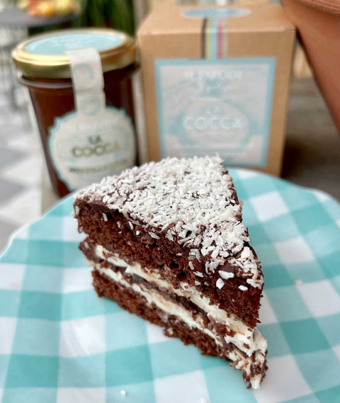 Torta con la nostra crema di nocciola Il Parodi La Cocca