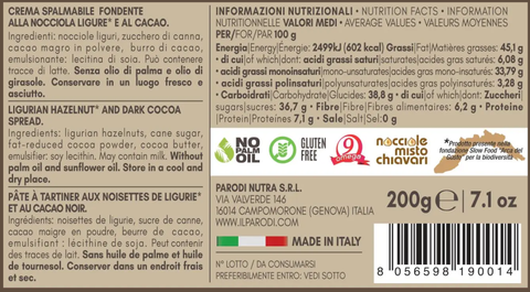NOCCIOLA LIGURE IL PARODI Gourmet