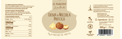 Crema di Nocciola Proteica IL PARODI Gourmet