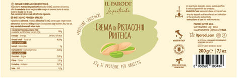 Crema di Pistacchio Proteica IL PARODI Gourmet